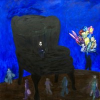 kaarna/2011/Musta-kevt---2011--145-x-145-cm