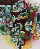 raatikainen/2024/Samu-Raatikainen--Anew-No-1--2022--80x66cm--acrylic--ink--graphite--spray-paint--sand-and-paper-on-canvas_1000