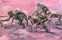 ruotsalainen/2019/6_Paluumatka_2019_Oil_on_canvas_60x90cm